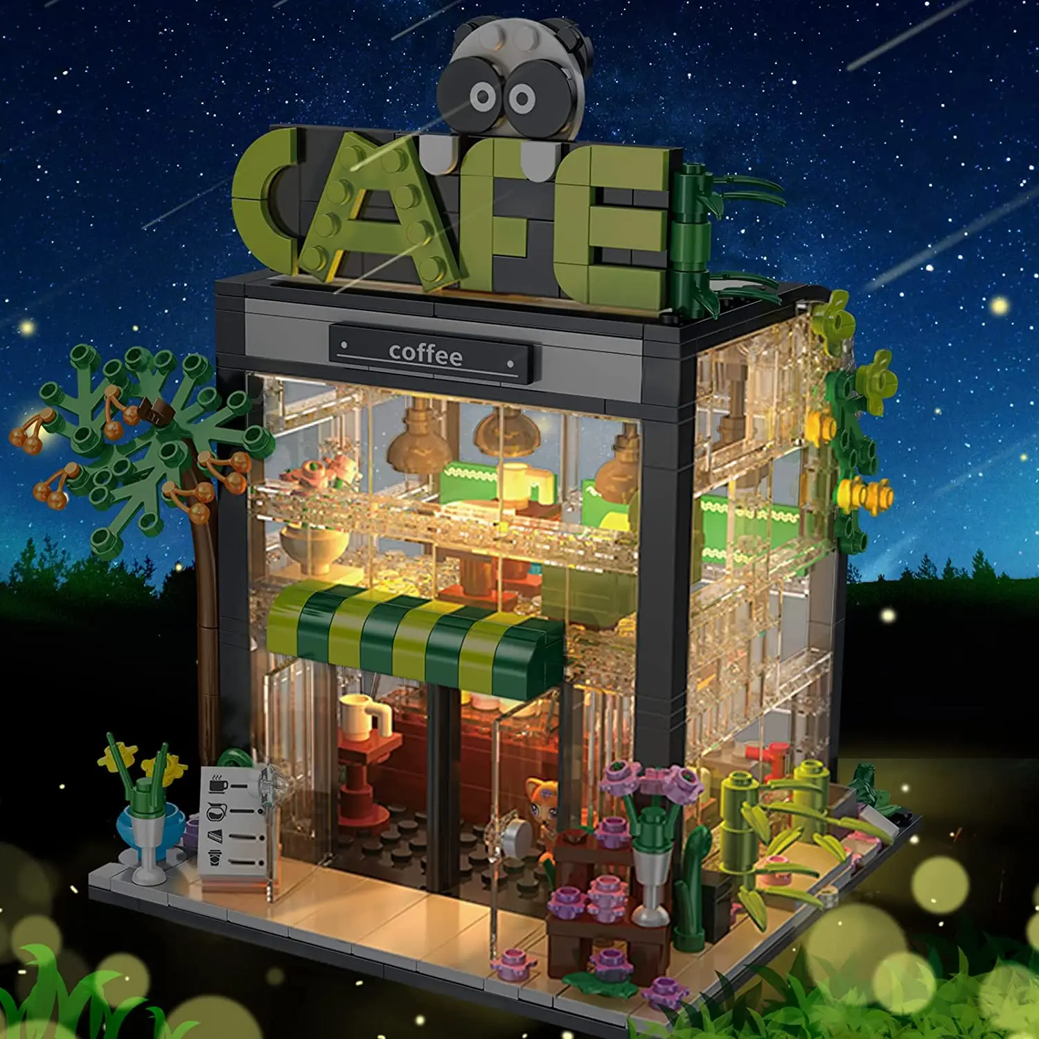 Kids Toys In Store - Blok Bangunan Buket Bunga Kreatif Model
