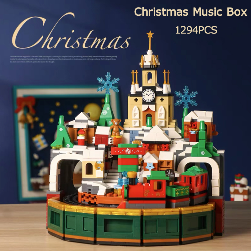 Kids Xmas Toys Ideas - Ideas Santa Claus Music Box Building