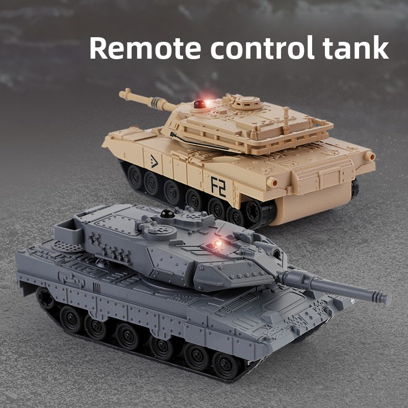Kids Toys Channel - Tank RC 6 Saluran yang Ditingkatkan,