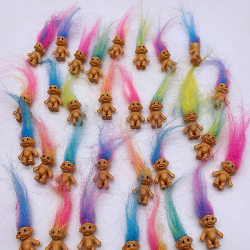 Kids Toys Under £5 - 5/10 Buah Boneka Badut Rambut Panjang