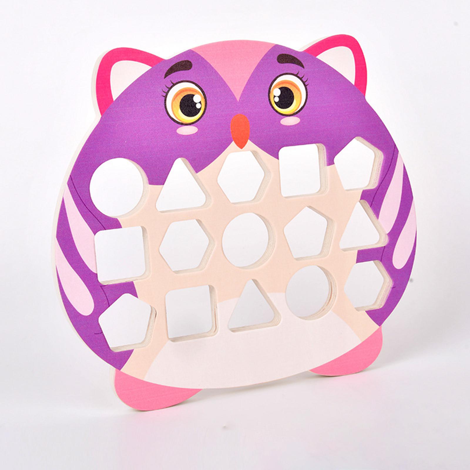 Kids Toys Under £5 - Permainan Mencocokkan Bentuk Hadiah Valentine Anak-anak
