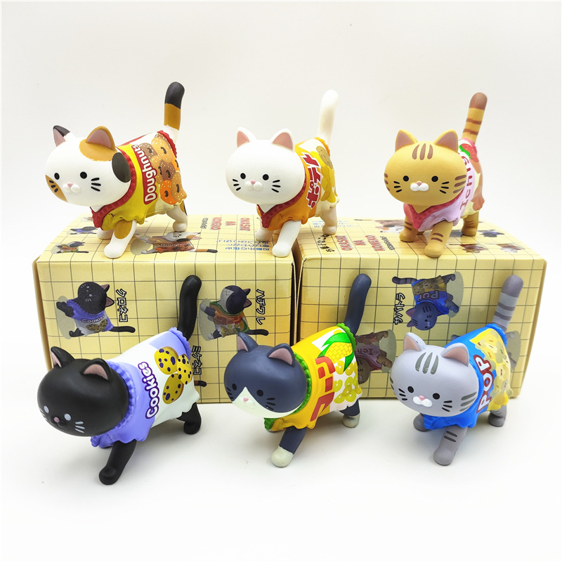 Kids Toys Packaging - Kotak Kejutan Kucing Lucu Mengenakan Kemasan