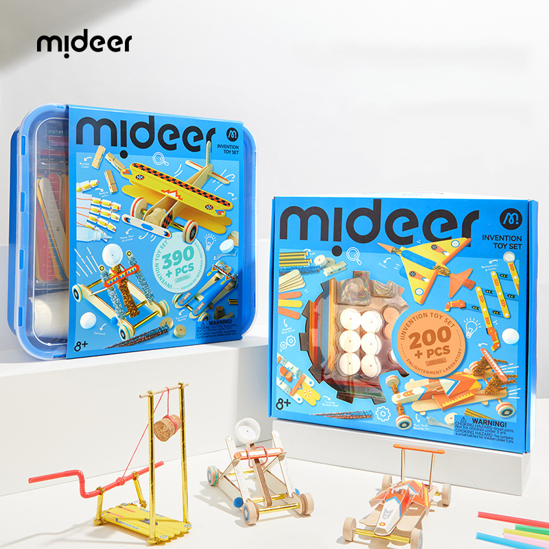 Kids Toys Under 200 - Mideer 200+ Pcs Set Mainan Penemuan