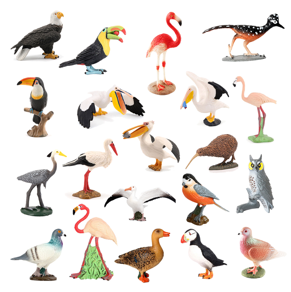 Kids Toys Under 200 - Mainan Model Burung Merak Plastik Phoenix