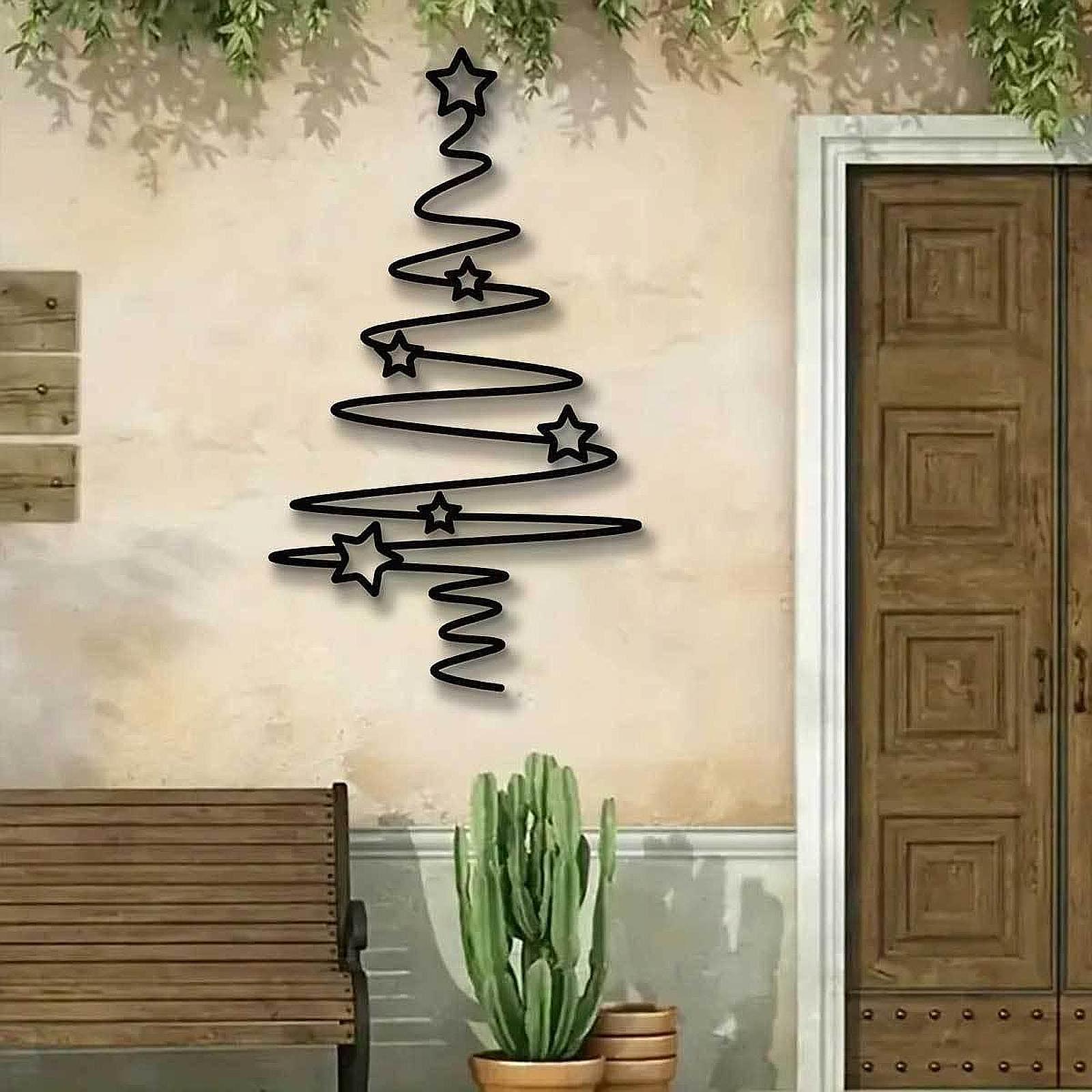 Kids Xmas Toys Ideas - Hiasan Dinding Dipasang Pohon Natal 11,8