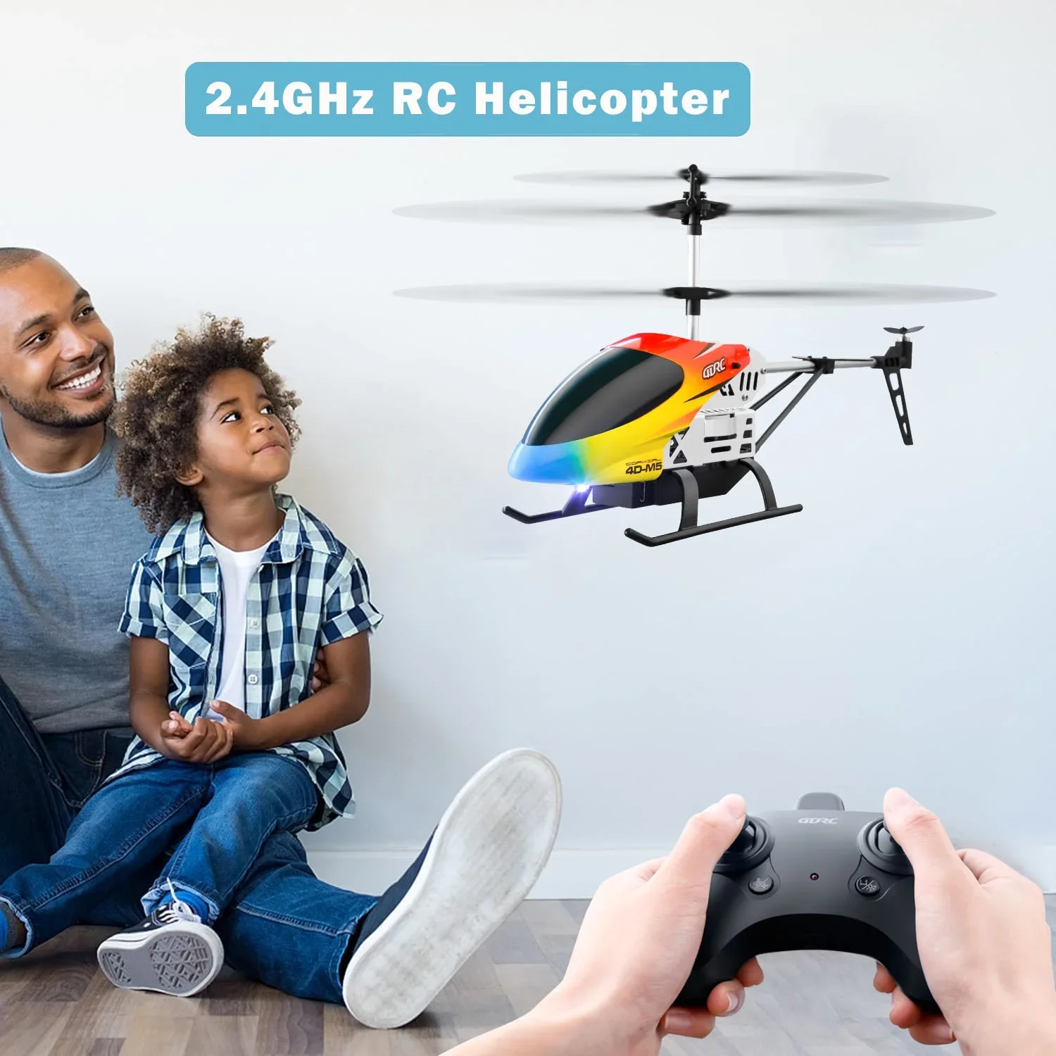Kids Toys Channel - Helikopter RC DWi Remote Control dengan