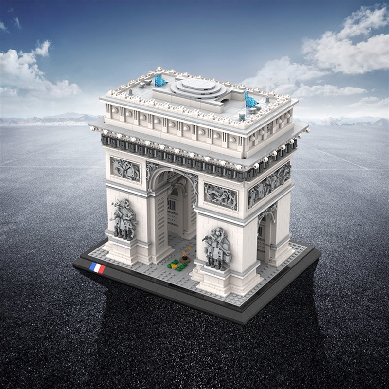 Kids Toys Paris - 4445 Buah Blok Bangunan Model Arc
