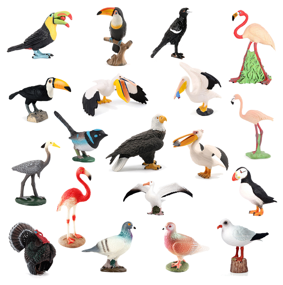 Kids Toys Under 200 - Elang Botak Pelican Tucan Kalkun Bangau