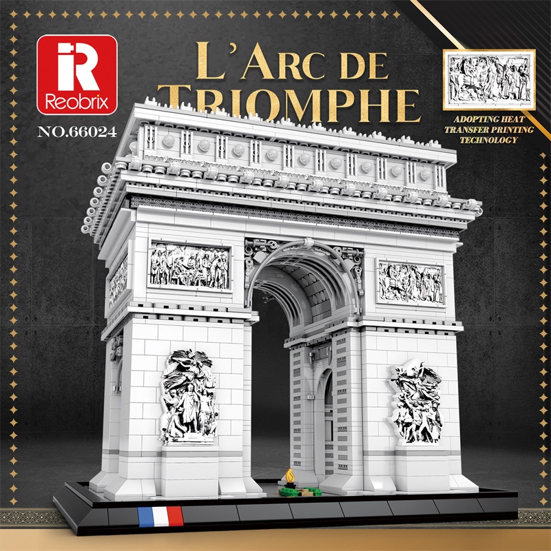 Kids Toys Paris - 3381pcs Arc de Triomphe NO.66024 Model