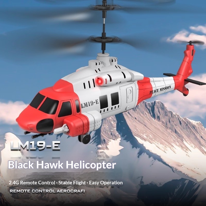 Kids Toys Channel - Helikopter RC LM19-E Black Hawk 2.4G