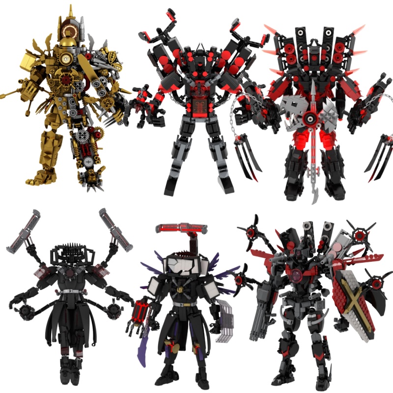 Kids Xmas Toys Ideas - Hot Skibidi Toileted Giant Titan TVman