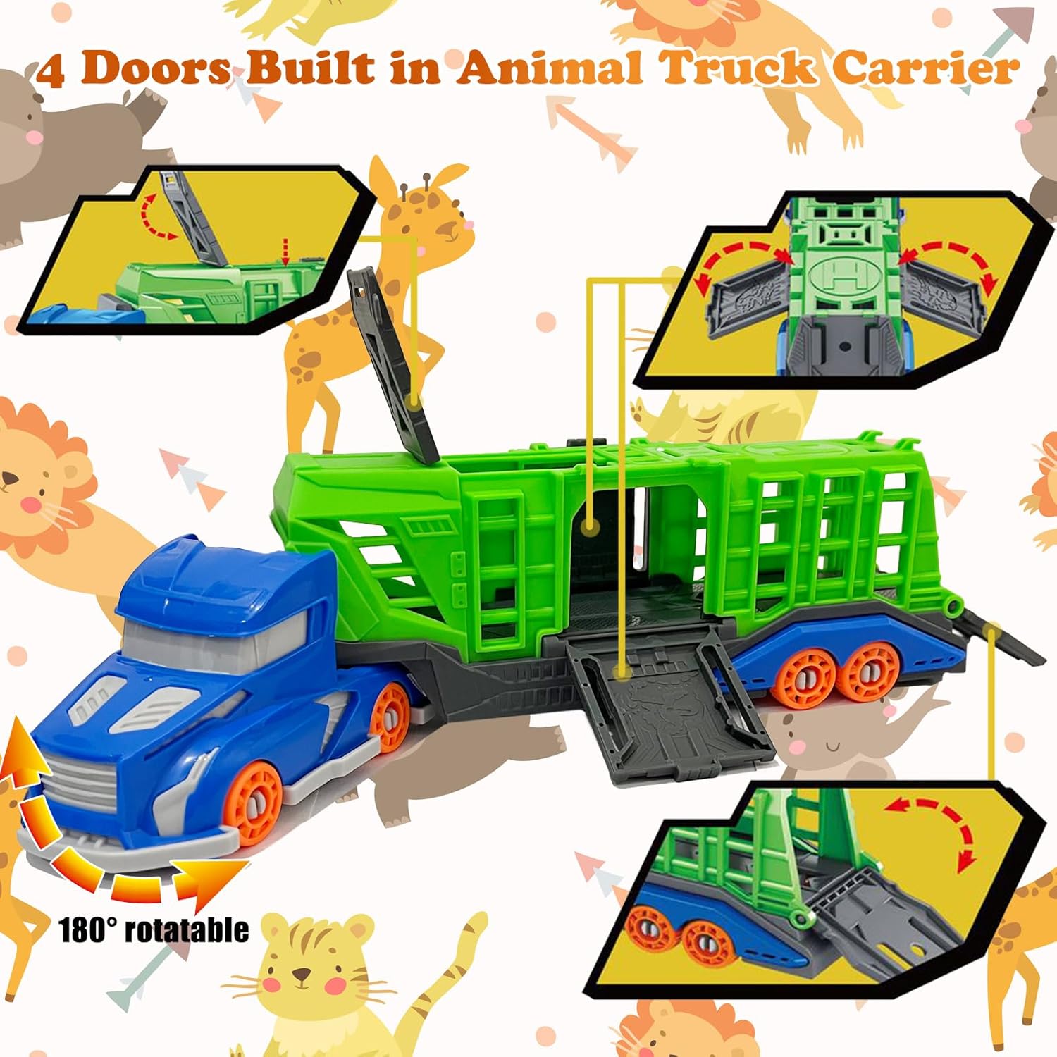 Set Mainan Kendaraan Pengangku - Kids Toys Dinosaur ulasan dan harga