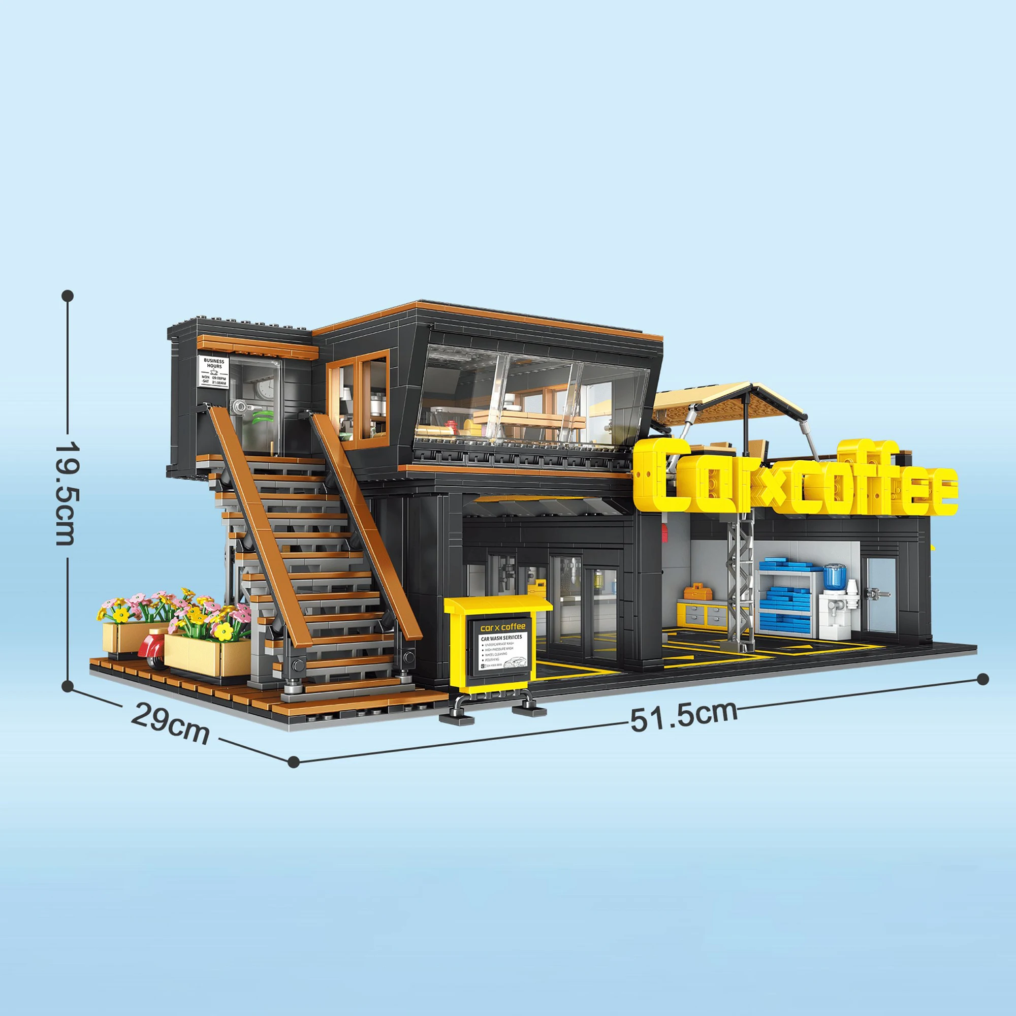 Blok Bangunan Coffee Auto Repa - Kids Toys In Store ulasan dan harga