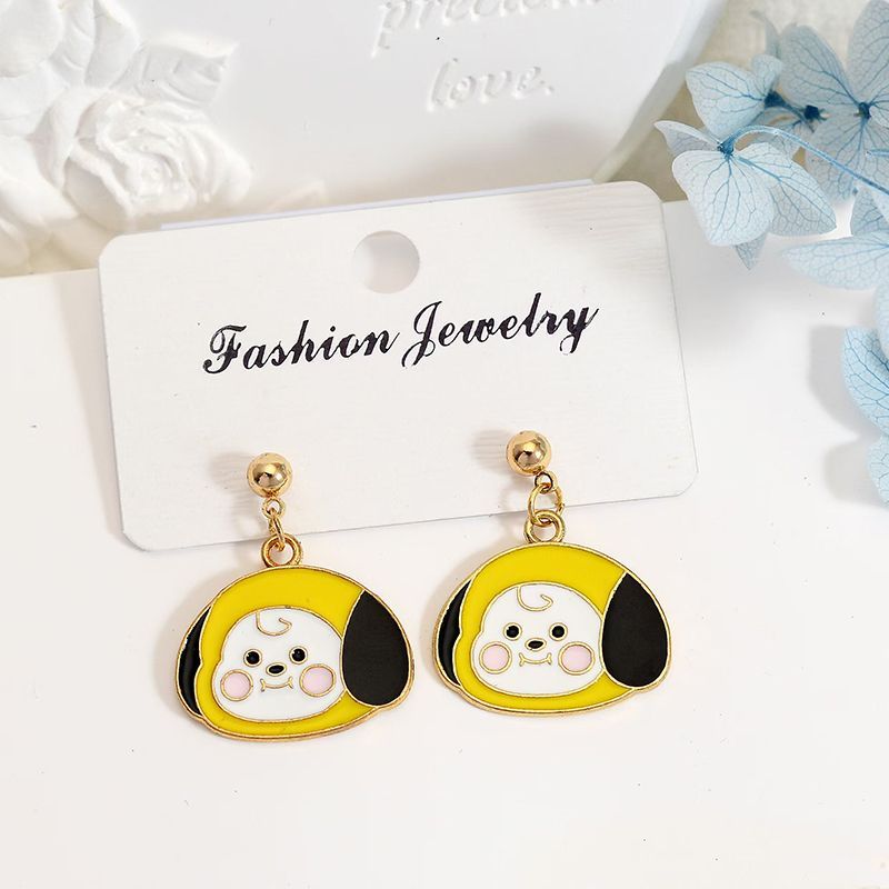 Anting BT21 chimmy tata koya R - Kids Toys Resale ulasan dan harga