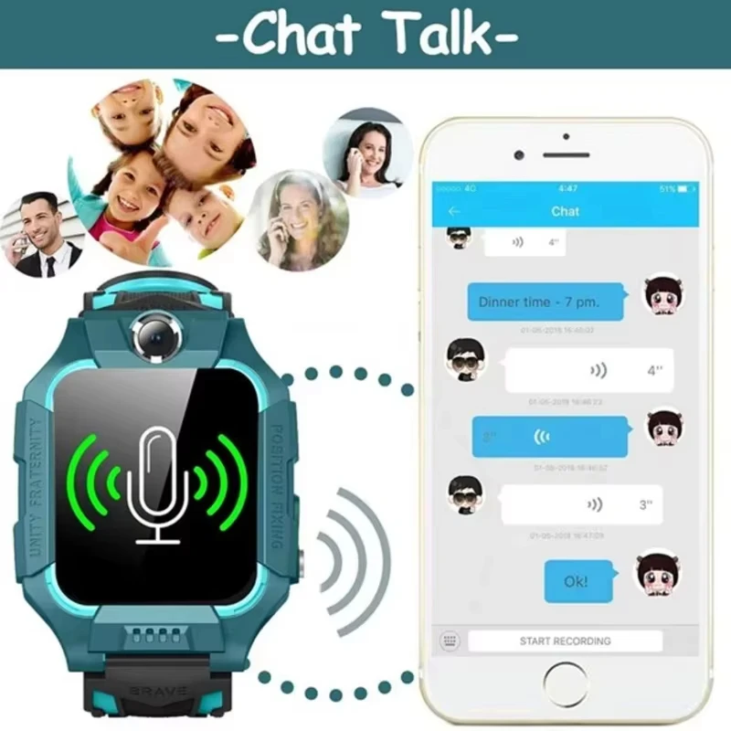 Jam tangan pintar anak, arloji - Kids Smartwatch Gps ulasan dan harga