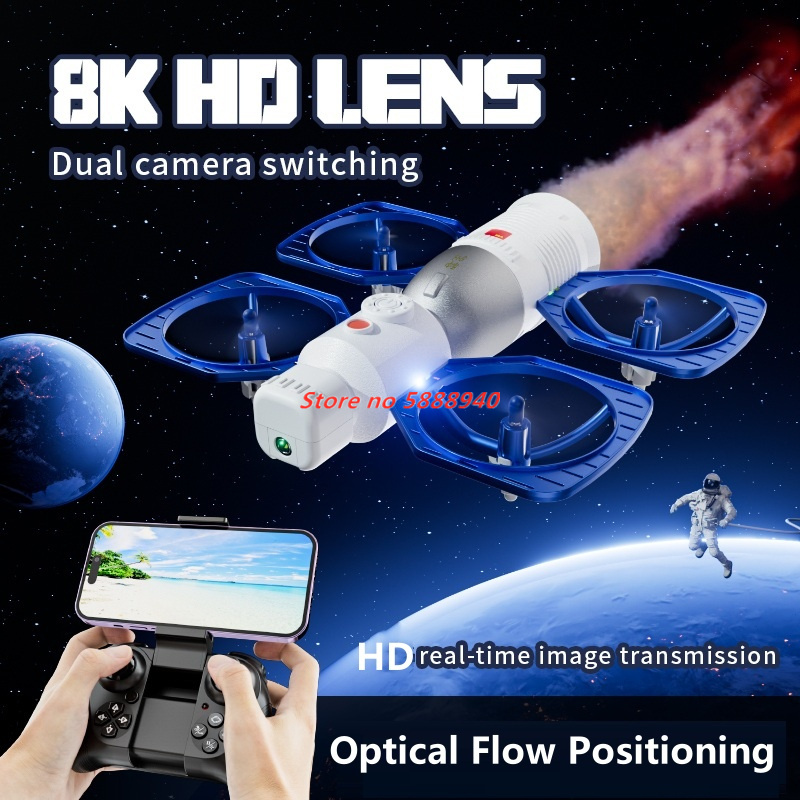 Kamera WIFI FPV HD 8K Pesawat  - Kids Toys Under £5 ulasan dan harga