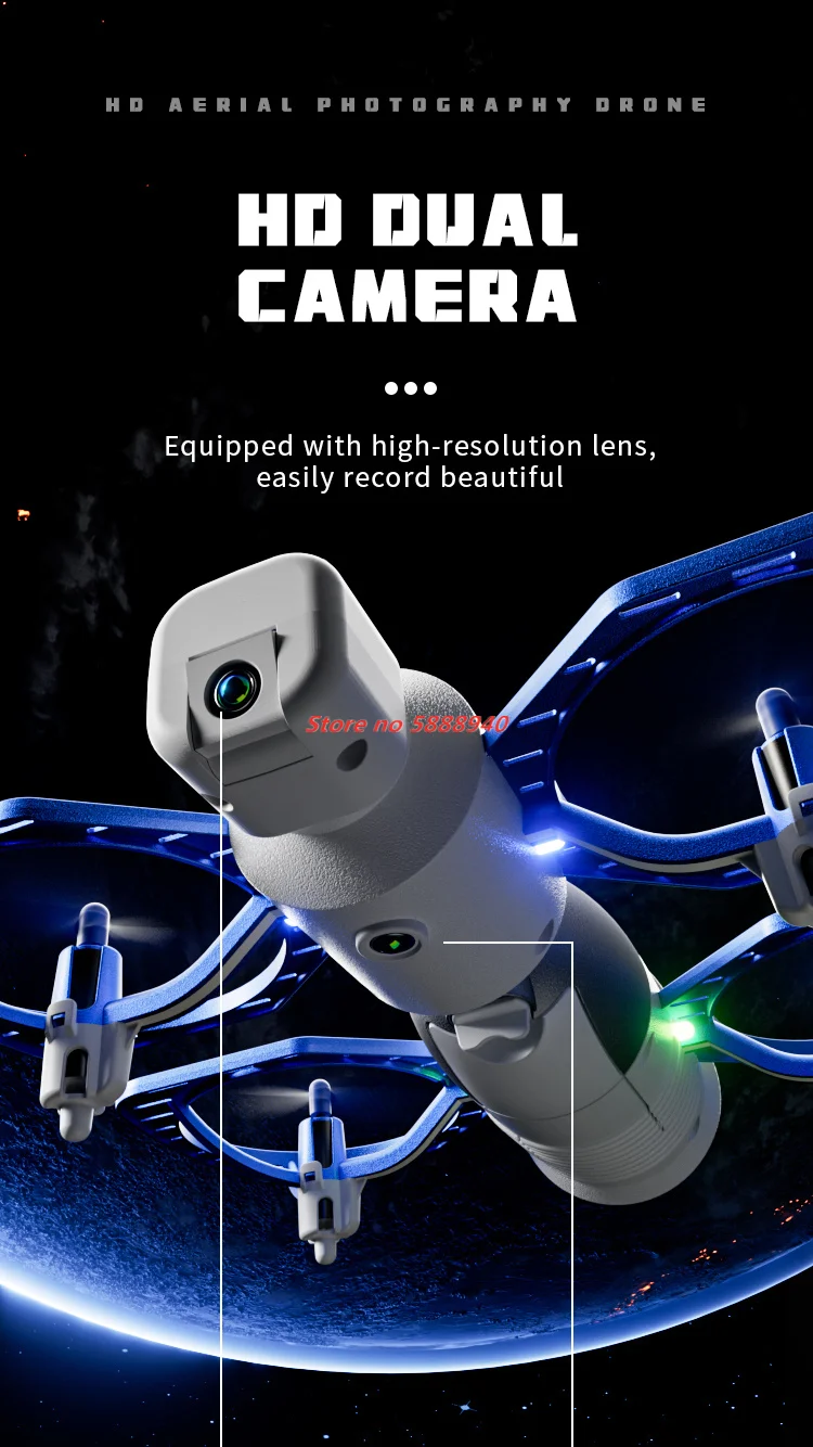 Kamera WIFI FPV HD 8K Pesawat  - Kids Toys Under £5 ulasan dan harga