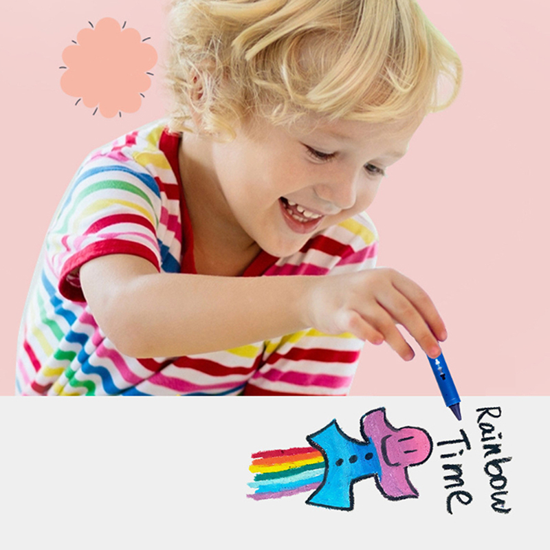 6 Buah Krayon Mandi Dapat Dicu - Kids Toys Drawing Easy ulasan dan harga