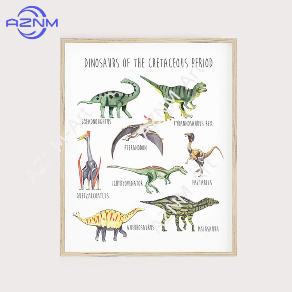 1/3 Buah, Poster Belajar Penge - Kids Toys Dinosaur ulasan dan harga