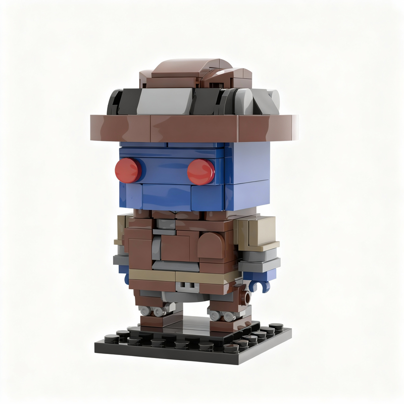 181pcs MOC Cad Bane Brickheadz - Kids Toys Cad Block ulasan dan harga