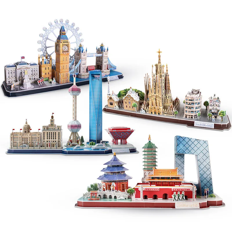 Permainan Puzzle 3D Mainan DIY - Kids Toys Paris ulasan dan harga