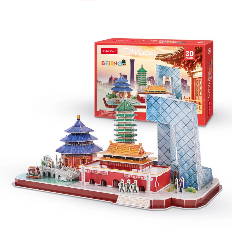 Permainan Puzzle 3D Mainan DIY - Kids Toys Paris ulasan dan harga