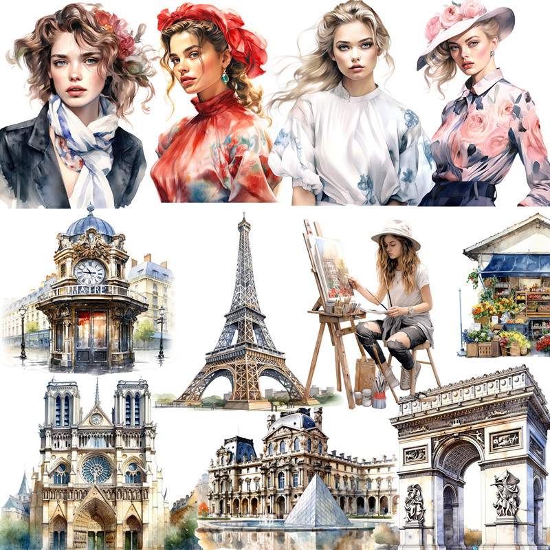 Vogue Paris stiker kerajinan d - Kids Toys Paris ulasan dan harga