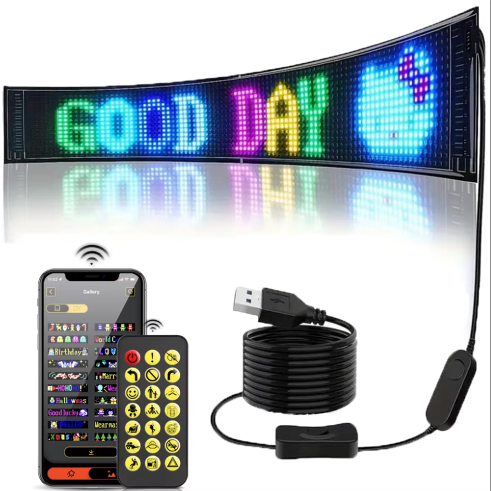 Panel Piksel Matriks LED 16x96 - Remote Control Car ulasan dan harga