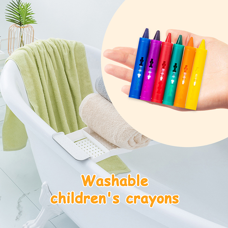 6 Buah Krayon Mandi Dapat Dicu - Kids Toys Drawing Easy ulasan dan harga