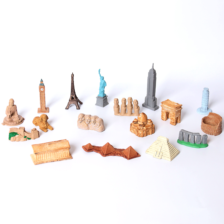 Patung Mini Bangunan Landmark  - Kids Toys Under 200 ulasan dan harga