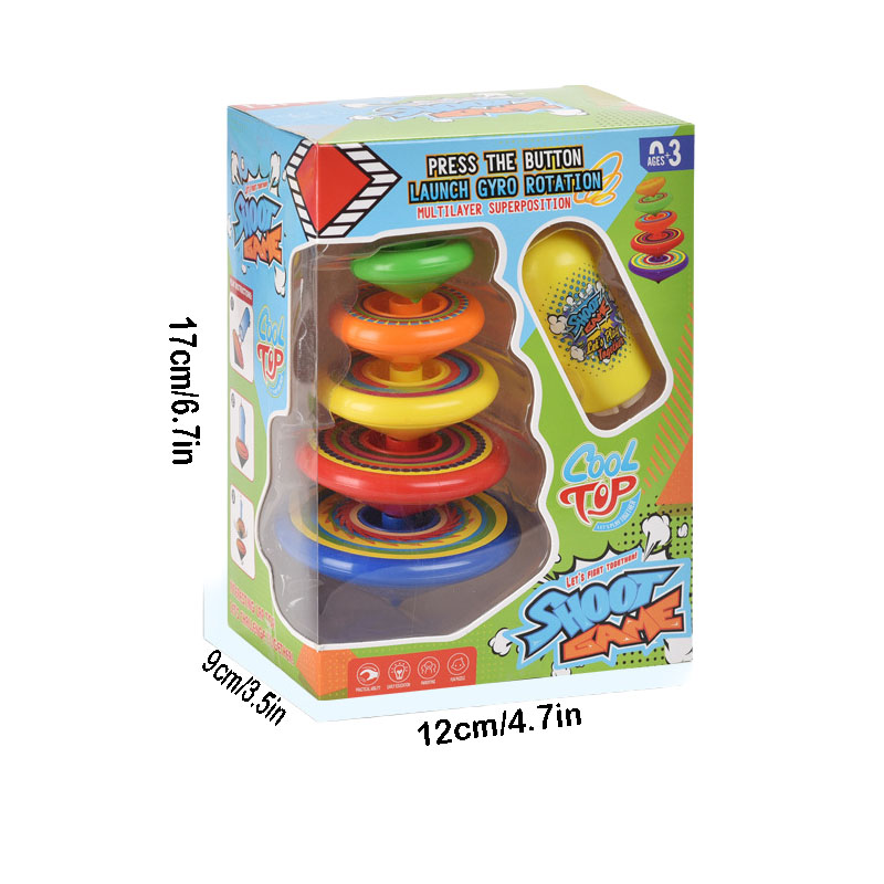 Mainan Gasing Susun untuk Anak - Kids Toys Under £5 ulasan dan harga