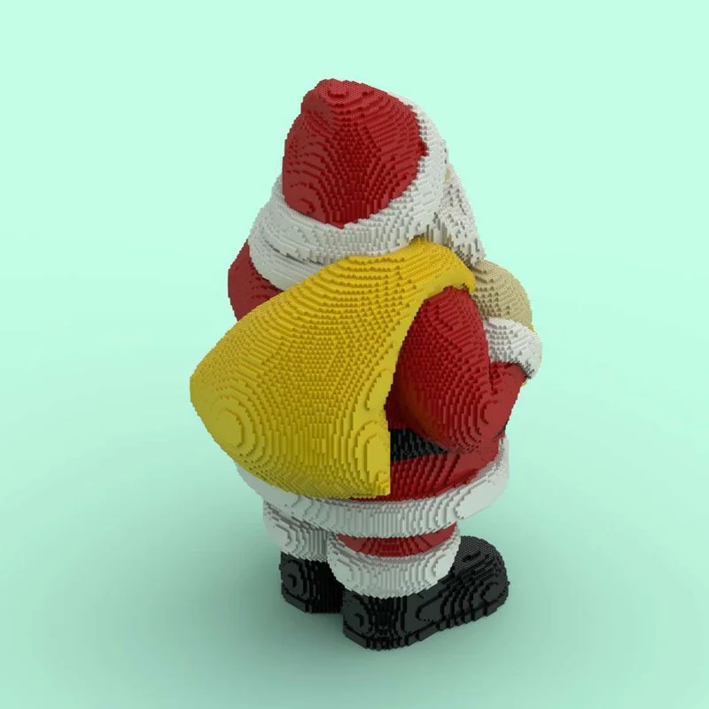 26785pcs MOC Model Santa Claus - Kids Toys Very ulasan dan harga