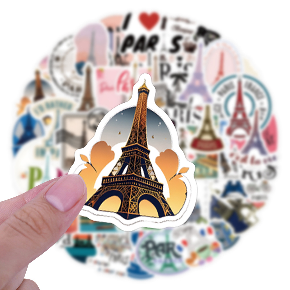 50/100 Buah Stiker Tahan Air S - Kids Toys Paris ulasan dan harga