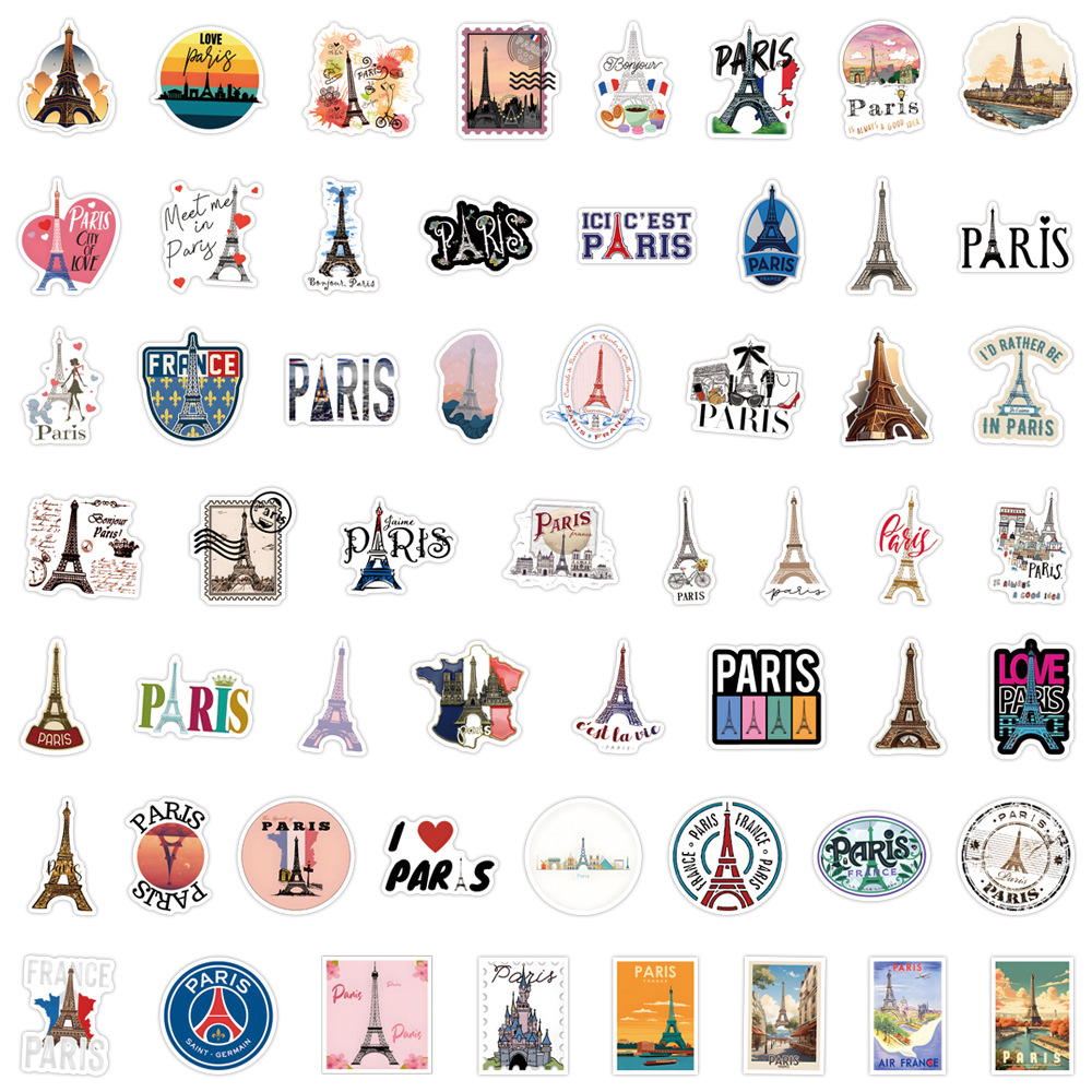 50/100 Buah Stiker Tahan Air S - Kids Toys Paris ulasan dan harga