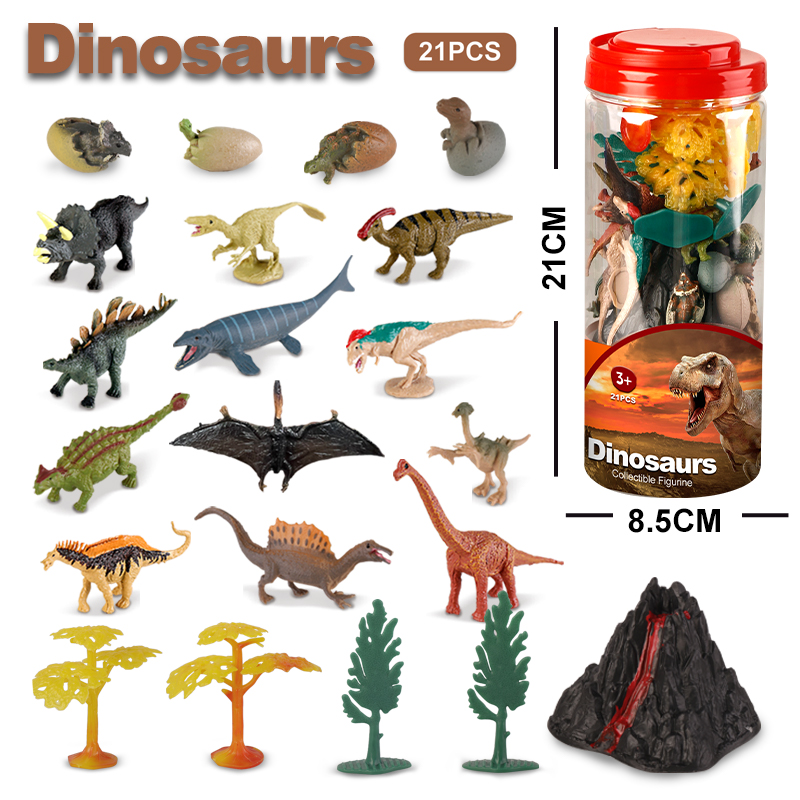 21 buah mainan dinosaurus real - Kids Toys Dinosaur ulasan dan harga