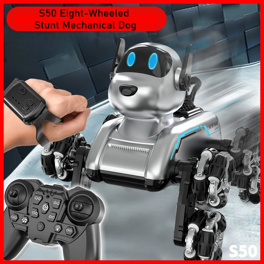 S50 Robot Anjing Cerdas Sensor - Remote Control Car ulasan dan harga