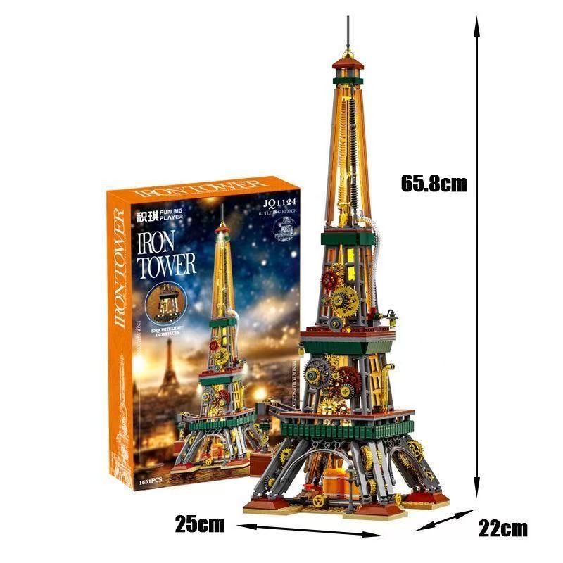 1651PCS Blok Bangunan Kreatif  - Kids Toys Paris ulasan dan harga
