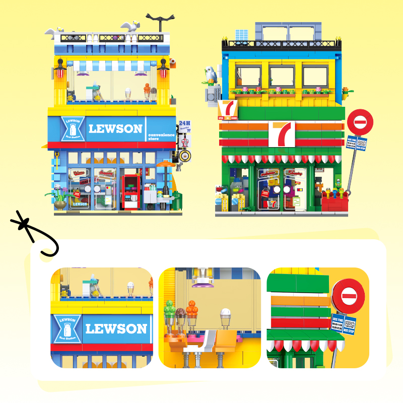 1263+PCS Toko Serba Ada di Jal - Kids Toys In Store ulasan dan harga