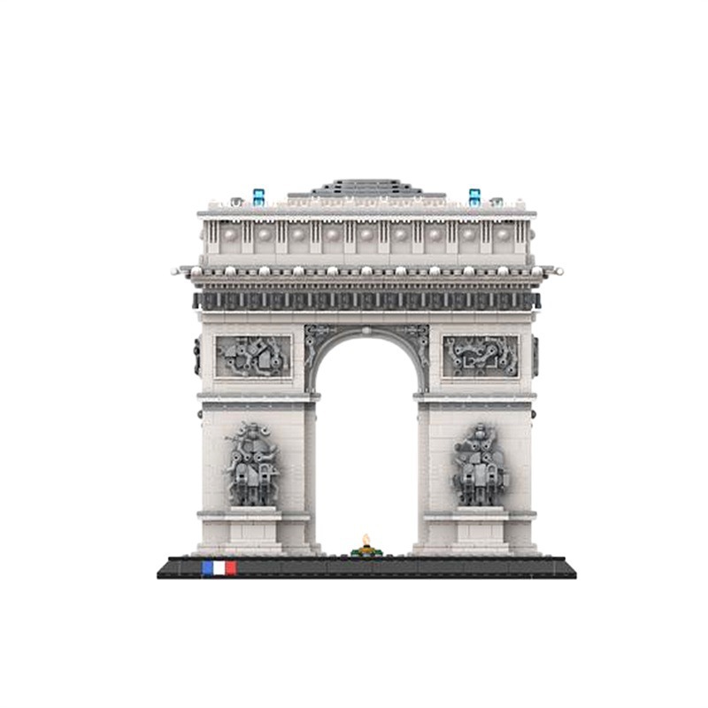 4445 Buah Blok Bangunan Model  - Kids Toys Paris ulasan dan harga