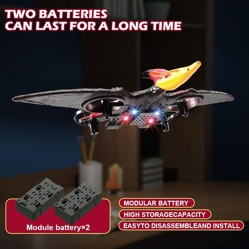 Pesawat RC Pterosaurus 2.4G 6- - Kids Toys Under £5 ulasan dan harga