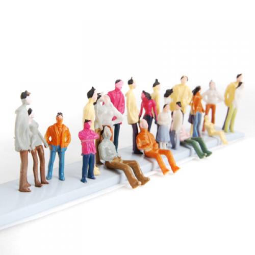 100 Buah Figur Model Orang Min - Kids Toys In Store ulasan dan harga