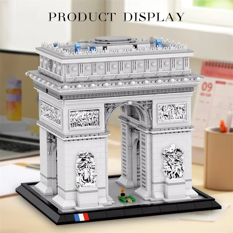 3381pcs Arc de Triomphe NO.660 - Kids Toys Paris ulasan dan harga