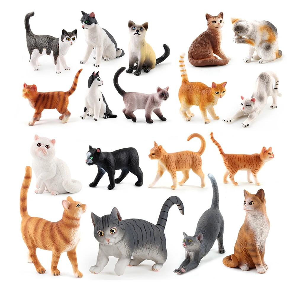 Mainan Model Kucing Miniatur H - Kids Toys Under 200 ulasan dan harga