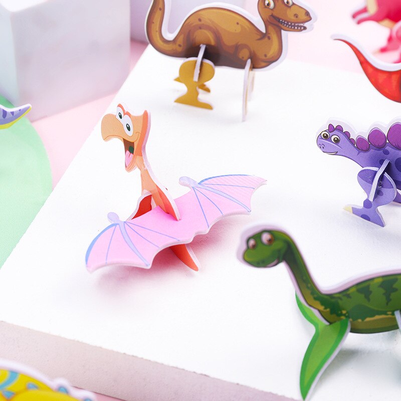 40 Buah Puzzle 3D Dinosaurus K - Kids Toys Dinosaur ulasan dan harga