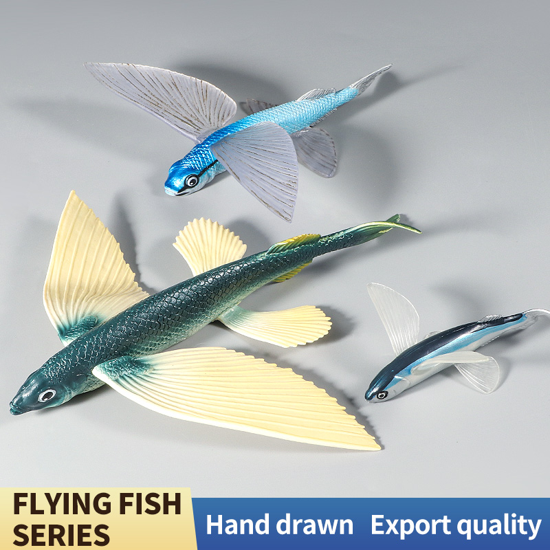 Set Figur Aksi Ikan Terbang Du - Kids Toys Packaging ulasan dan harga