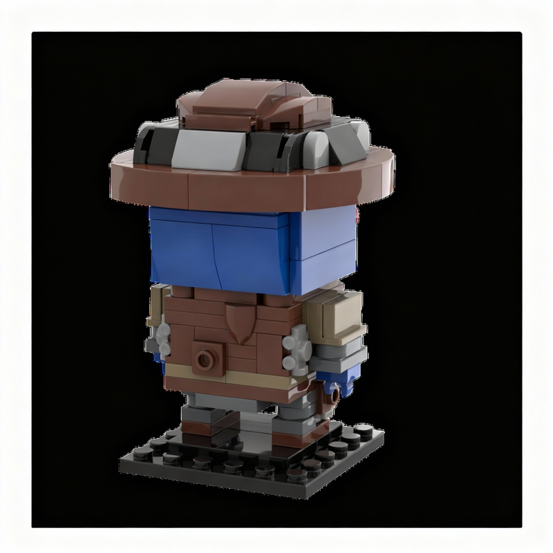 181pcs MOC Cad Bane Brickheadz - Kids Toys Cad Block ulasan dan harga