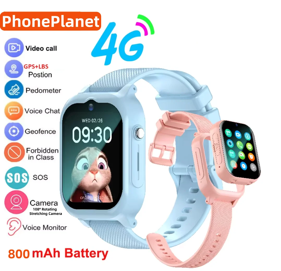 Jam Tangan Pintar Anak 4G deng - Kids Smartwatch Gps ulasan dan harga