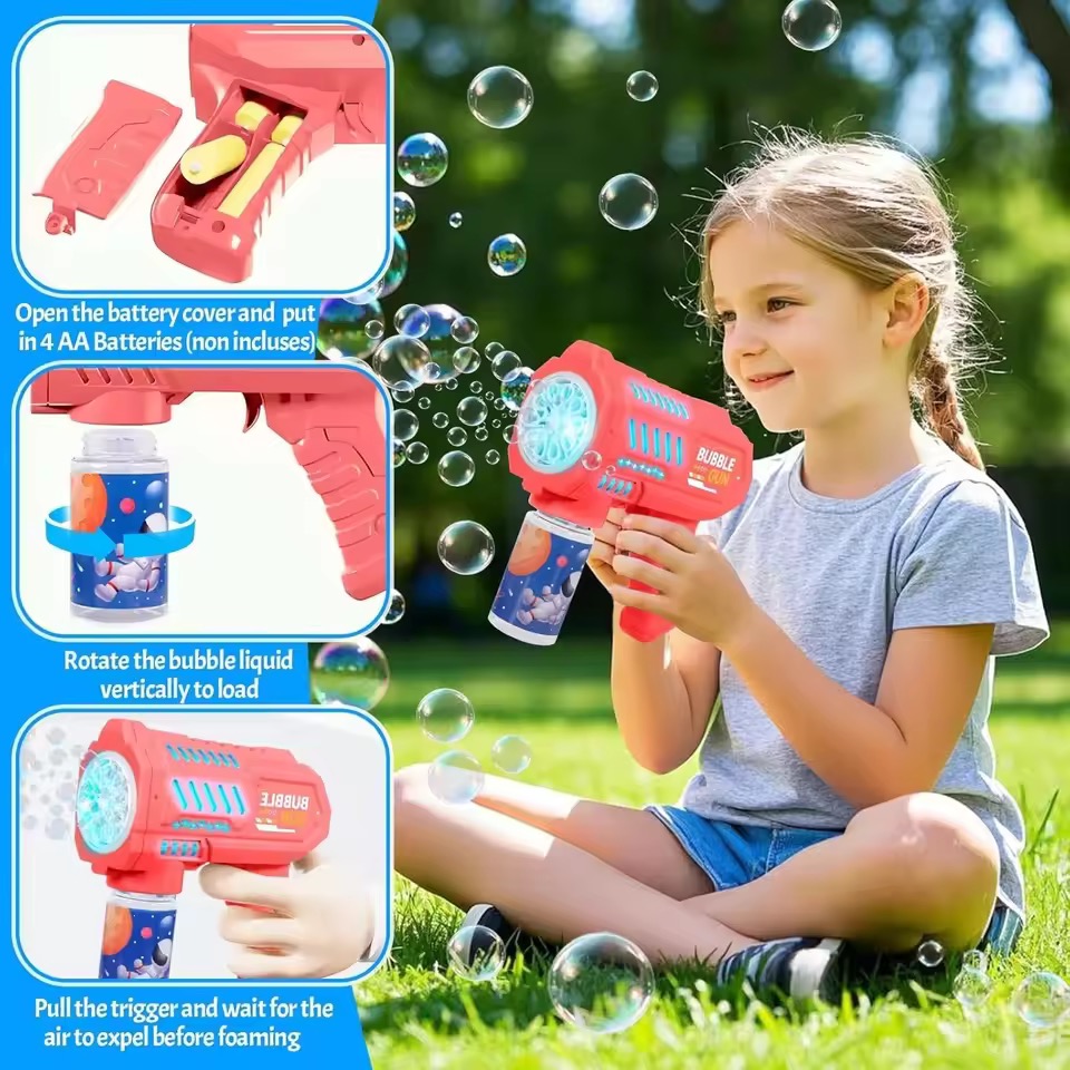 Mesin Gelembung Otomatis, Peni - Kids Toys Packaging ulasan dan harga