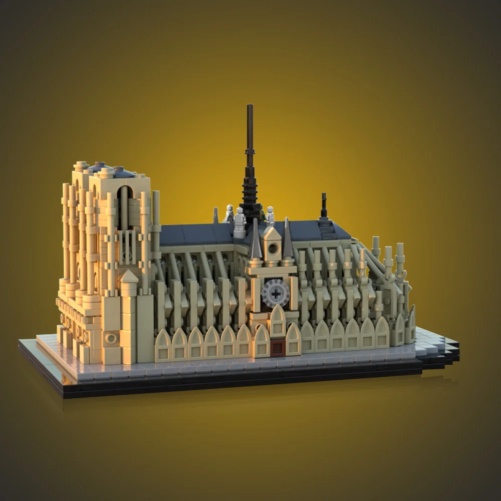 MOC Arsitektur Kota Klasik 1:8 - Kids Toys Paris ulasan dan harga