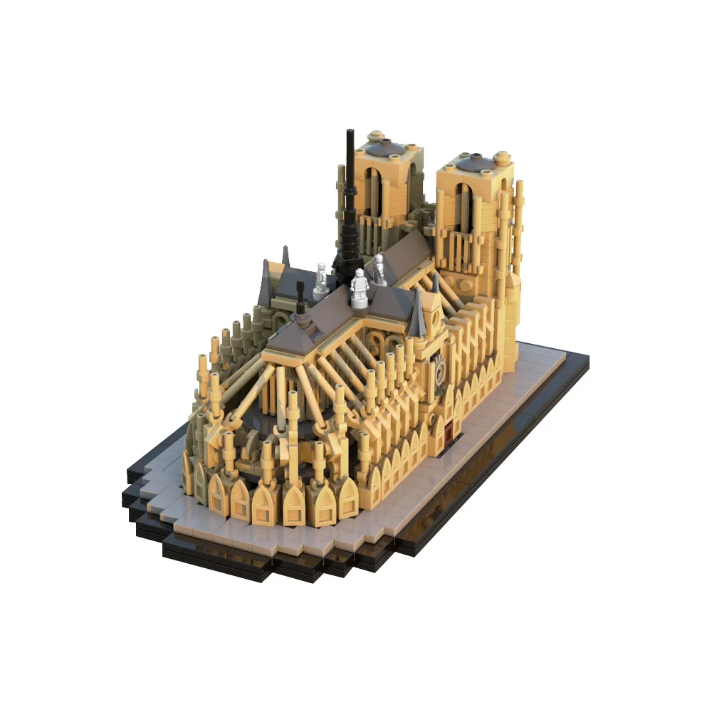 MOC Arsitektur Kota Klasik 1:8 - Kids Toys Paris ulasan dan harga
